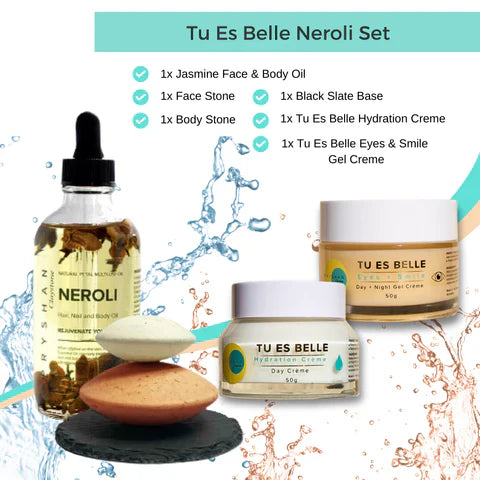 Tu Es Belle Neroli Oil Glowing Skin Bundle - Made In Australia!